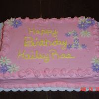 Sheet Cake For 1St Birthday This was just a practice cake, The real one is going to be made for this Sunday, my 1st paid "stranger cake" I'm not...