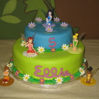 Disney Fairies Featuring Silvermist I made this cake for a friend's daughter, who loves all the Disney Fairies but Silvermist is her favorite. Her mom found a cake she...