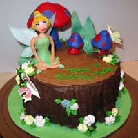 Tinkerbell This was made for my friend's daughter's birthday. She loved it so much she was speechless when I delivered it. All decorations...