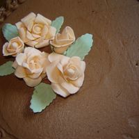 Basket Cake I had 2 hrs notice to make a cake for a church event last night so I did a basketweave the threw on the gumpaste roses I'd just been...