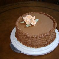 Chocolate Basketweave Another view