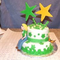 Elementary School Fun Night This is a cake that I did for my son's school fun night. I basically did it for practice and put it in the cake walk. Next year they...
