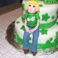 Another View Of Figure This is just another view of my figure. She is wearing an Adam's all star shirt which is the theme of our school.