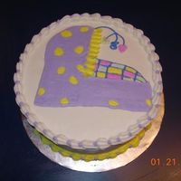 Baby Shower This cake matched the invitations