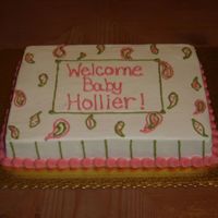 Pink And Green Paisley Customer didn't have a theme, just said pink and green and I was ready to do something besides polka dots, so I tried paisley.