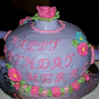 Teapot Writing Side Teapot made for my nieces birthday teaparty