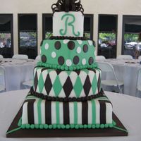 Clover And Espresso Bride wanted something funky and non traditional so this is what we came up with together