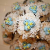 Blue Bird Cupcakes 