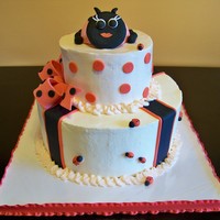 Lucy Bug For a 1st birthday party that had the mom "seeing spots."