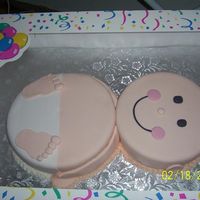 New Baby This cake was made for a Baby Shower. Taken from Wilton magazine.