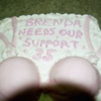 Bra Cake For A 35Th Birthday 