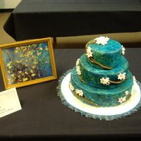 Almond Branches First competion cake, didnt win anything but learned alot and cant wait to do another.