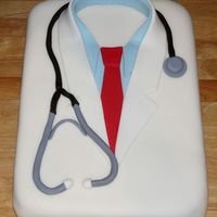 Doctor Lab Coat Completely inspired by the talent on this site 8). For anesthesia residents' picnic.