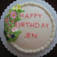 Simple Birthday Cake 