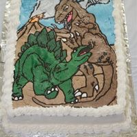 Dinosaur Fbct I did this for my son's birthday this week. Clearly, his choice...It was my first attempt at FBCT and he loved it. Plus, I know what...