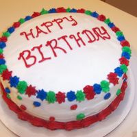 Splenda Birthday Cake Moist Chocolate cake using Splenda for Baking to replace sugar, frosting with regular Wilton Buttercream.