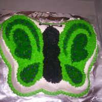Butterfly Cake I made this for a friends daughter for her birthday.