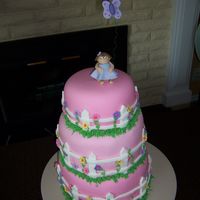 Spring 1St Birthday Cake 