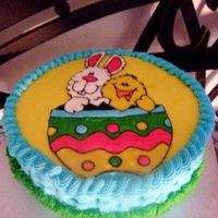 Easter Cake For Kids I made this FBCT cake for my sons' Kindergarten class. I made a funfetti cake with buttercream icing, everyone loved it:) My internet...