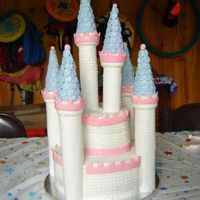 Castle_Cake.jpg My 1st castle cake. I didn't have enough time to add any details, but it was for a family member so they didn't mind. It's a...