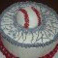 Baseball Suppose to imitate the baseball window clings that looks like a baseball is going through a window.