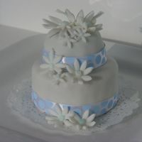 Fondant With Satin Ribbon 