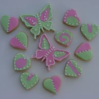 More Butterflies In Mmf And Royal Accents I forgot a dot on one butterfly LOL