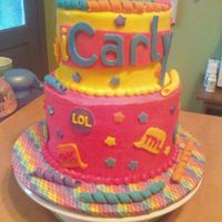 Icarly Cake For my niece's 4th birthday, she wanted Cinderella all along, then made a last minute switch for iCarly, her new favorite show. She...