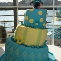 Baby Shower Cake Baby Shower cake with a custom made (non-edible) topper designed to look like the mommy-to-. I still haven't figured out how exactly...