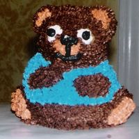 Bear baby bear cake for friends little boys bday