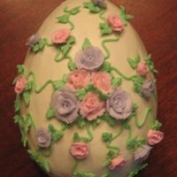 Easter 2007 orange and vanilla swirl cake with bc icing. this is the first 3d egg i've ever done. i'm pleased with how it came out. please...