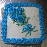 Blue Roses got bored and thought i would practice some roses with left over b/c. let me know what you think. all comments welcome. Jen