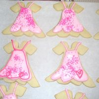 Prom Cookies I had to coordinate my cookies and my daughters prom dress!