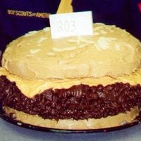 Cheeseburger this was a cake for a father/ son cake contest. we took first in our age group!