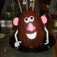 Mr. Potatoehead Cake I did this one for my sons 2nd birthday...