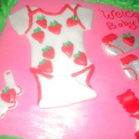 Christals Baby Shower This was a cake that I made as an attempt to look like the one that another cc memeber did, thanks for the inspiration! This cake was a ton...
