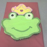 Frog Prince Cupcake Cake I kind of threw this together for my husband for valentine's day. He wanted cupcakes for work and my friend had given me some adorable...