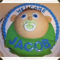 Baby Face Cake I made this cake for my niece. She went into labor the day beforeher last scheduled shower. So we are doing it again and I thought this...
