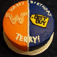 Bestbuy/whataburger His two favorite things...all buttercream