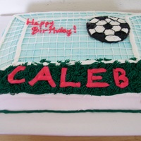 Soccer Net For my nephew's b-day - inspired by other ccr's work.