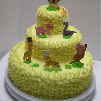 Jungle Animals The little girl wanted jungle animals with hats. They are hand made and painted out of gumpaste. Hope you enjoy! Sorry the lighting isn&#...