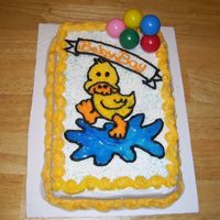 Baby Boy This cake was made to welcome my brand new nephew, he is gorgeous!!!!!!!!!!