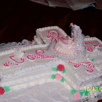 Ava's Christening Cake 