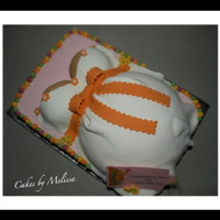 Summer Shower Another request for a belly cake.