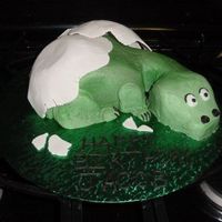 Baby Dino Cake 