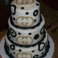 Gucci Cake I made this for my best freinds birthday. He likes all things GUCCI.
