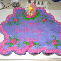 Tinkerbell Cupcakecake 