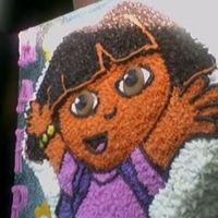 Dora Vainlla cake with BC- Niece's 2nd birthday