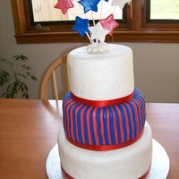Patriotic 3 Tier MMF. Done for Patriotic Pageant this weekend!
