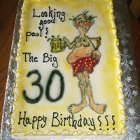 30Th Surprise B-Day Party Mostly airbrushed.